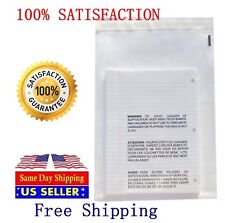 200 12x16 Self Seal Suffocation Warning Clear Poly Bags 1.5 mil - ST ShipMailers picture