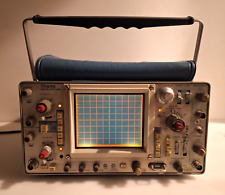 Vintage Tektronix 475 Analog Oscilloscope Lab Equipment Powers On Display Works picture