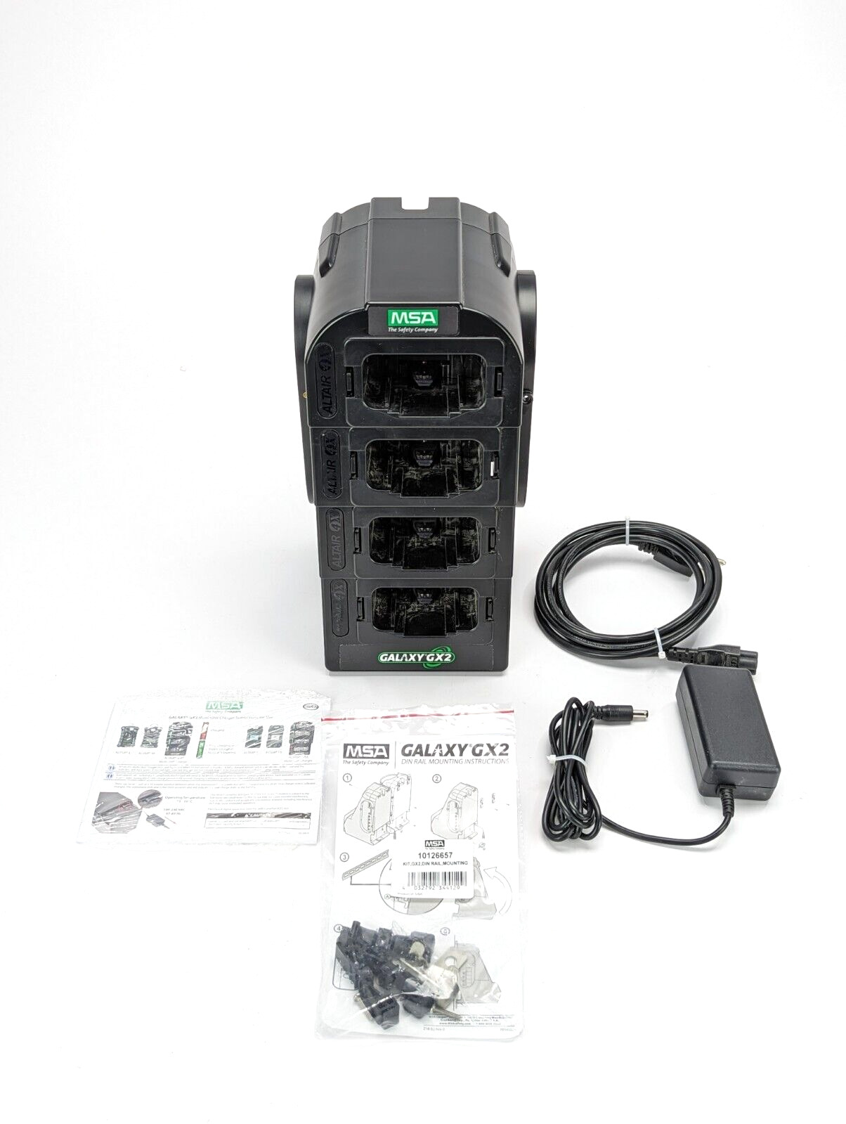 MSA 10127422 Multi Unit (4) Battery Charger, 100/240VAC Altair 4 XR
