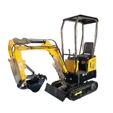 AGT New H12 Mini Excavator 13.5HP 1Ton Digger Tracked Crawler B&S Gas Engine EPA picture