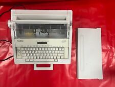 Brother AX 500 Electronic Typewriter With Cover Vtg 1990 Tested, Works picture