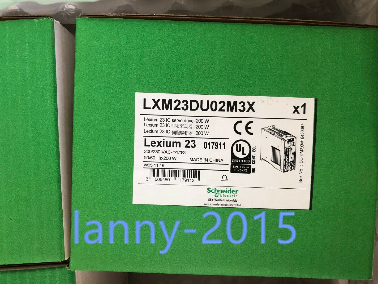 1PC NEW Inverter Servo drive LXM23DU02M3X  #YX