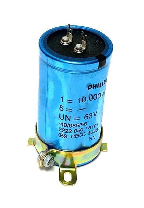 Philips 2222 050 18103 Capacitor 10,000 uF 63 Volts