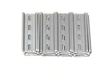 20 Pieces DIN Rail Slotted Aluminum RoHS 4 Inches Long 35mm 7.5mm 6.7 Feet Total picture