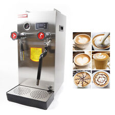 8L Commercial Milk Frother Steamer Full-Automatic Boiling Water Frothing Machine picture