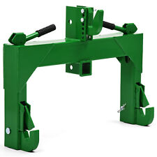 3 Pt Quick Hitch Adapter For Category 1 & 2  W/ Adjustable Bolt Tractor Green US picture