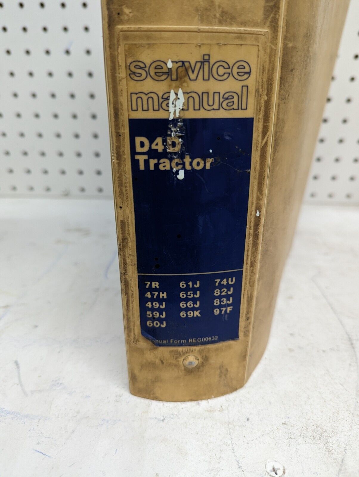 Cat D4D Tractor Dozer Service Shop Manual