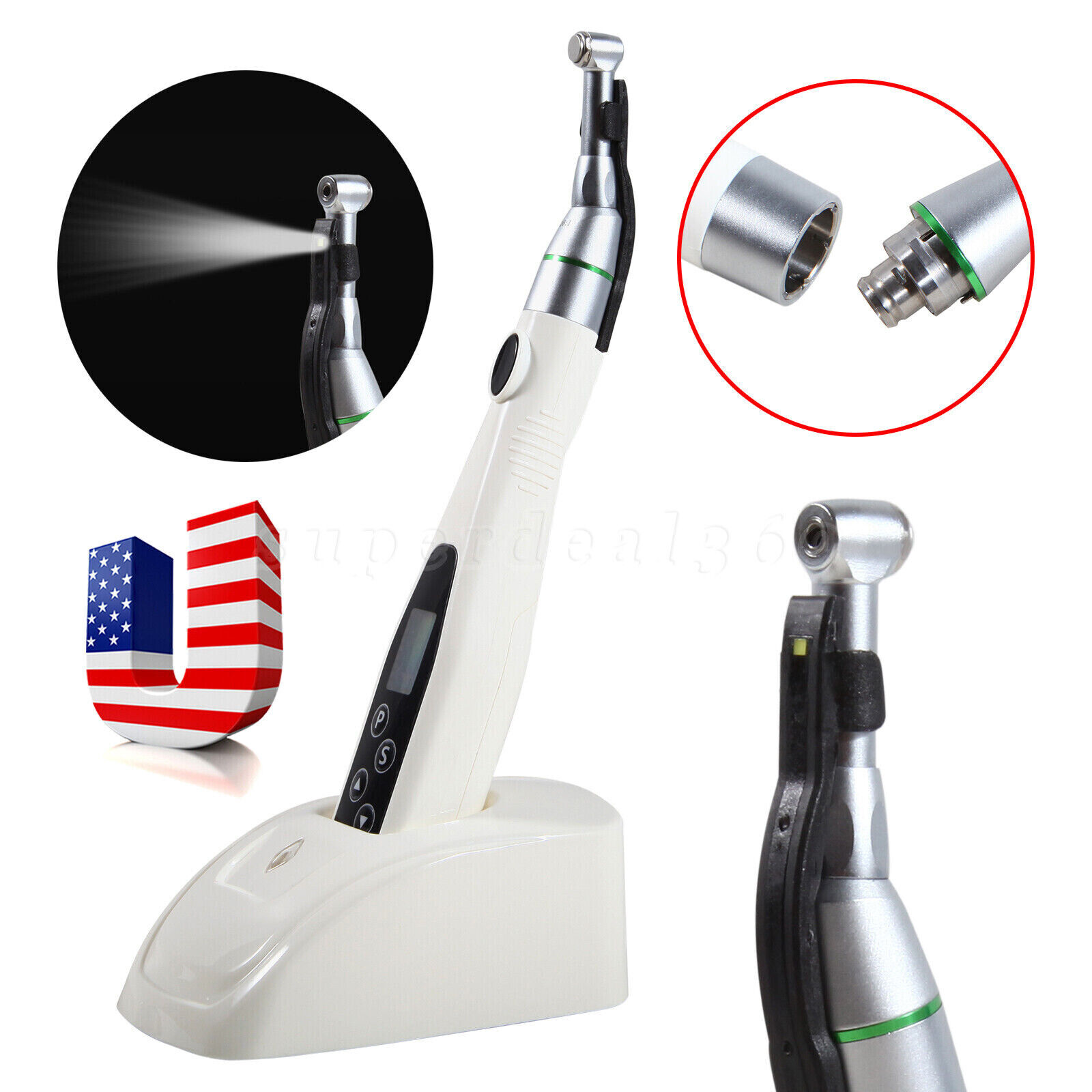 Dental Cordless LED Endo Motor / Root Canal Files Extractor / Rotary Files