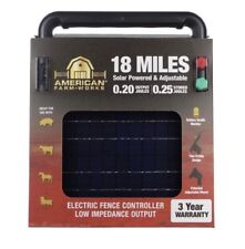American Farm Works 18 Miles Solar Electric Fence Controller 1568526  picture
