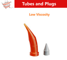 Dental Accudose Tubes and Plugs Low Viscosity For C-R Syringe, PhotoBloc Orange picture