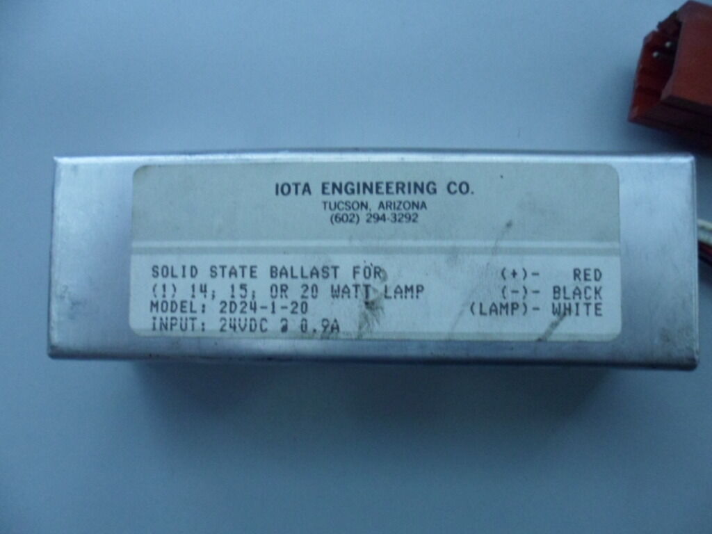 IOTA Solid State Ballast 2D24-1-20