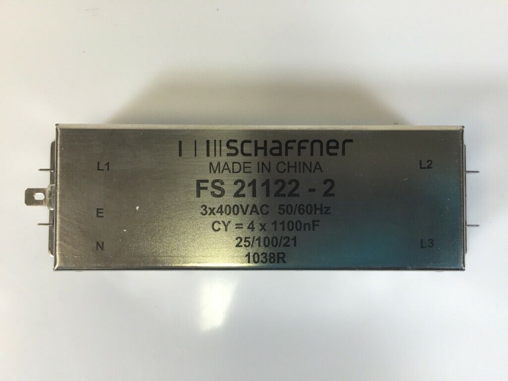 SCHAFFNER 3P Power Filter 3x400VAC FS 21122 2