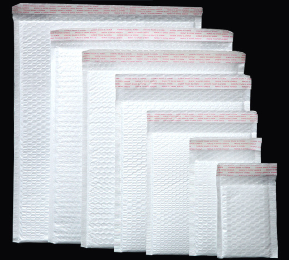 Small To X Large Poly Bubble Bags Mailers Padded White Envelops Self Sealing New