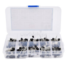200PCS TO -92 Electronic Transistor Kit with Box PNP/NPN 10 Kind BC327-BC558 Set picture