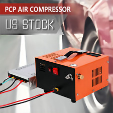 350W PCP Air Compressor 30Mpa Oil Free Air Gun Paintball Tank Pump Auto Stop picture