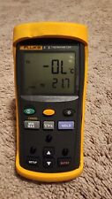 Fluke Thermometer - Upgraded 51II to 54II Hybrid - 1 Channel Thermocouple Meter picture