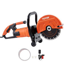 VEVOR 9'' Electric Concrete Saw Wet/Dry Saw Cutter with Water Pump and Blade picture