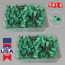 200pcs Dental Rubber Prophy Tooth Polish Polishing Cups Brushes Latch Soft picture