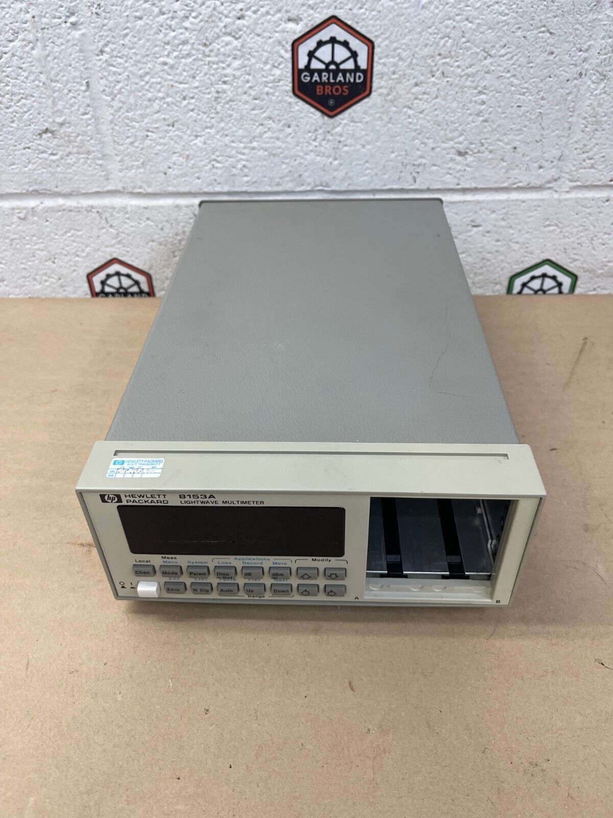 Hewlett-Packard 8153A Lightwave Multimeter