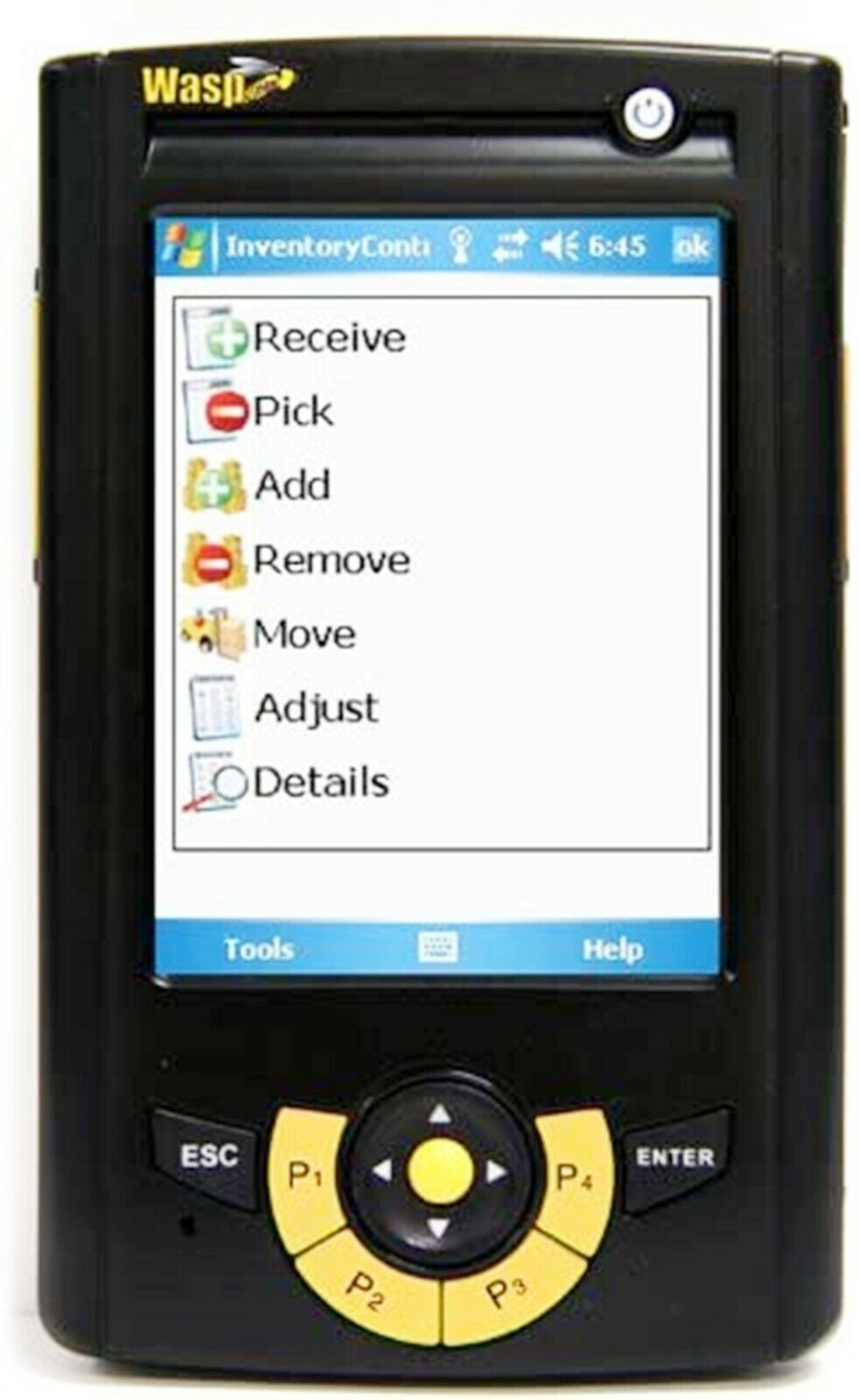 Wasp Barcode Technologies WPA1000II Mobile Computer 256 MB RAM 512 MB Flash 7Key