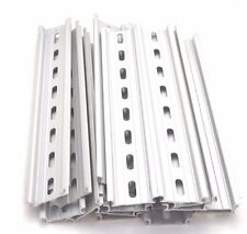 20 Pieces DIN Rail Slotted Aluminum RoHS 8 in. long 35mm 7.5mm 13.33 ft. Total picture
