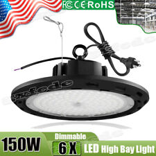 6X 150W UFO Led High Bay Light Dimmable Gym Warehouse Industrial Garage Fixture picture