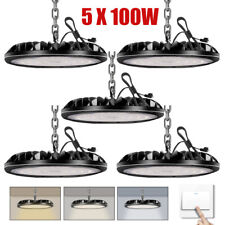 5X100W UFO LED High Bay Light Factory Warehouse Industrial Commercial Lighting picture