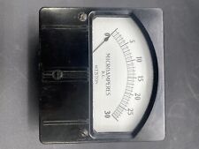 vintage Weston Bakelite Microamperes DC Panel Meter picture