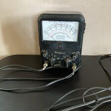Vintage Simpson Vacuum Tube Voltmeter Tester Model 303 Powers On w/ Cords Read picture