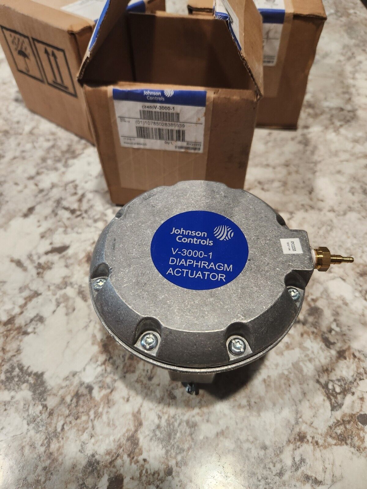 Johnson Controls Diaphragm Actuator Valve V-3000-1 - New in Box Lot Of 3