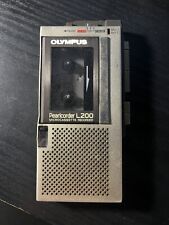 Olympus Pearlcorder L200 Microcassette Recorder - Tested, read desc. picture