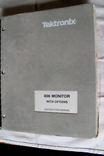 Tektronix 070-2305-00 608 Monitor w/Options Instruction Manual  Revised JUN 1982 picture
