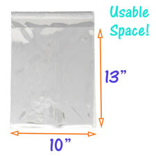 10x13 Crystal Clear Self Seal Transparent Plastic Cellophane Poly Bags 50-1000 picture