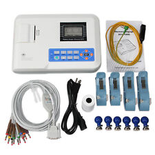 Portable Digital 1-channel 12 leads ECG/EKG Machine Electrocardiograph PRINTER  picture