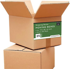 100 10X8X6 Shipping Packing Mailing Moving Boxes Corrugated Carton picture