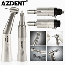 AZDENT Dental Slow Low Speed Handpiece Straight Contra Angle Air Motor 4/2H picture