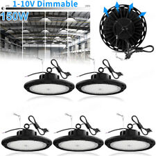 5X 150W Led UFO High Bay Lights Warehouse Industrial Factory Shop Light Dimmable picture