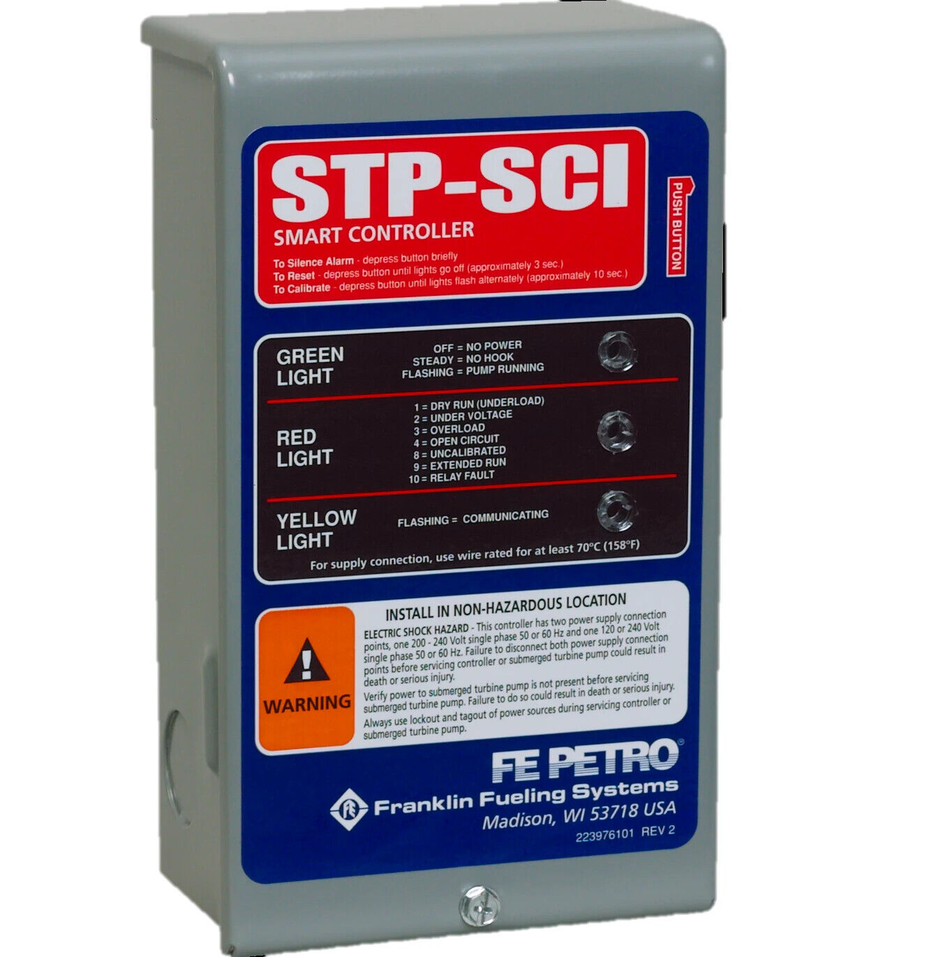 FE Petro Smart Controller STP-SCI 2.5 HP 240V 1 Phase Model 5800100215