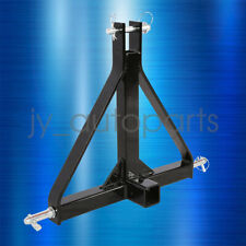 3 Point Trailer Receiver Hitch Tow Drawbar Cat One Tractor Thicken Steel Upgrade picture