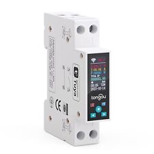 Smart Life Compatible WIFI Circuit Breaker Remote Control OLED Display picture