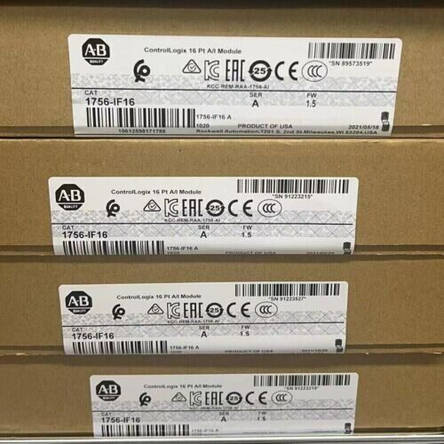 New US STOCK Sealed AB 1756-IF16 SER A ControlLogix 16 Pt Input Module 1756-IF16