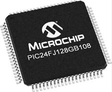MICROCHIP PIC24FJ128GB108-I/PT Lot of 119 128KB 80PIN 16-bit 3.6v Device/HST/OTG picture