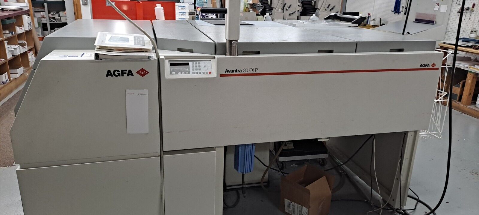 AGFA Avantra 30 OLP imagesetter / platemaker with RIP software *