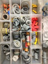 Handy Man Electrian Electrical Conduit Miscellaneous Parts Lot NEW OLD STOCK picture