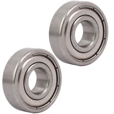 6000Z 26mmx10mmx8mm Stainless Steel Shielded Deep Groove Ball Bearing 2pcs picture