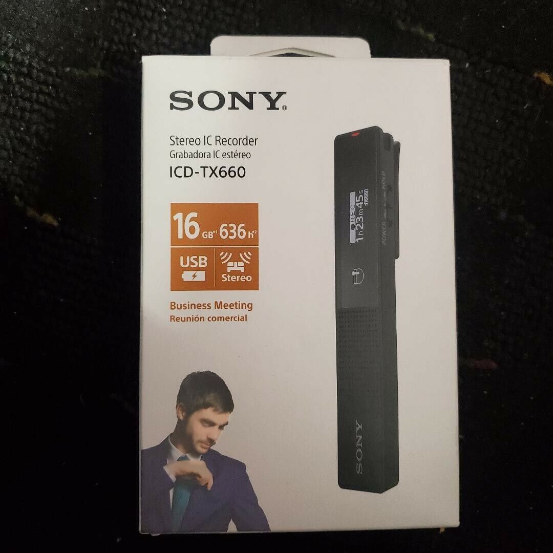 Sony ICD-TX660 16GB Digital Voice Recorder