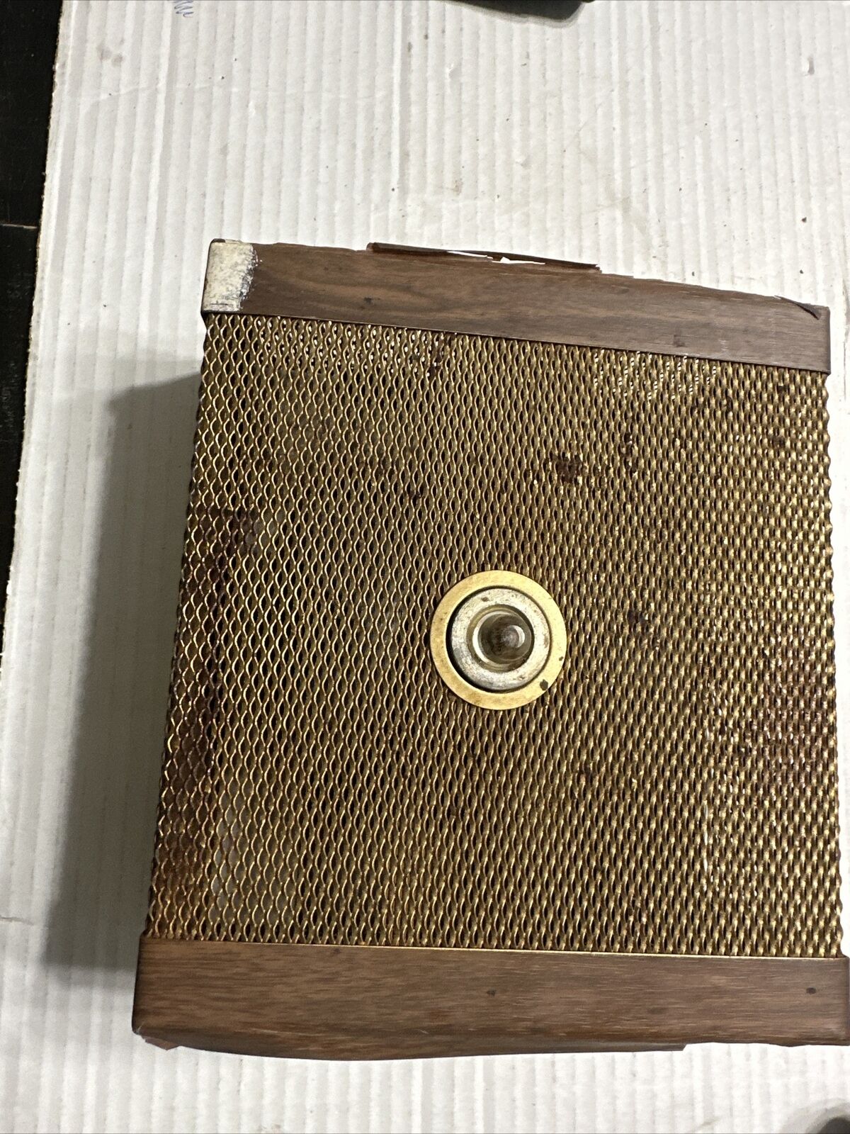 Vtg  Metal Fire Alarm Box  antique Vintage Retro