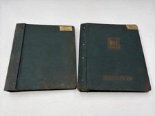 2 Vtg 60s 50's Antique International Harvester IH Service Bulletins Binders picture