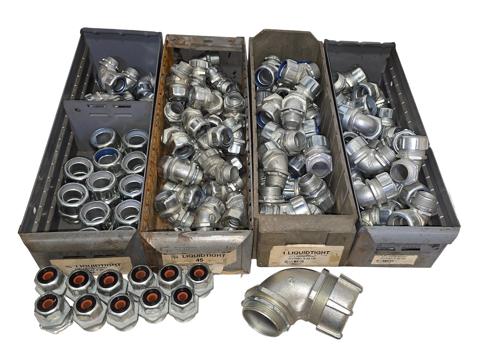 LOT of 109 pieces  ABB THOMAS & BETTS Electrical Fittings