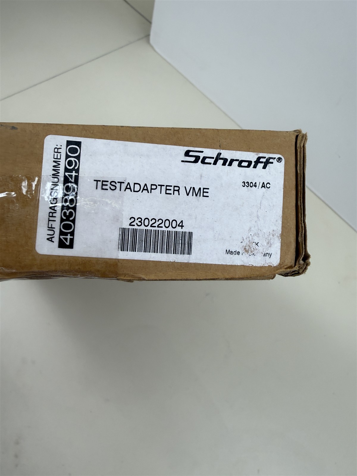 SCHROFF 23022-601 Test adaptor adapter board extender VME subsystem bus SCHROFF 23022-601 Test adaptor adapter board extender VME subsystem bus